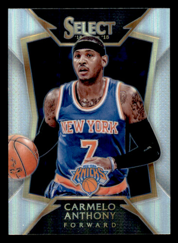 Carmelo Anthony [Silver Prizm] #63 2014 Panini Select card