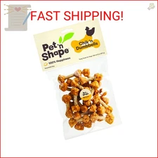 Pet 'n Shape Chik 'n Rice Dumbbells - All Natural Dog Treats, Chicken, 8 oz, 104