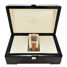 Patek Philippe Cubitus Watch 40MM Brown Index Hour Markers Dial Rose Gold 7