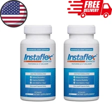 2 Bottle Instaflex Advanced Joint Support Doctor Formulated 30+30 Capsules New
