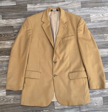 JOS A BANK Mens 41R Brown Super Soft Cashmere Blazer Sport Coat Suit Jacket