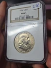 1954-S Franklin Silver Half Dollar 50c NGC MS65