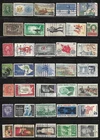 US United States Stamp Packet Lot of 35 Stamps off paper USA Collection used