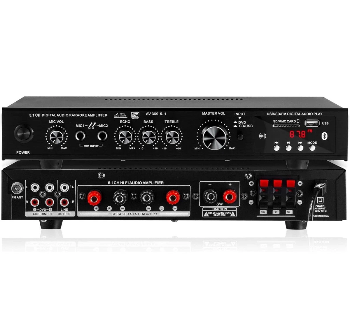 Amplificatori e preamplificatori per la casa da 5.1 canali | Acquisti Online su