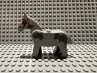 Rare Lego Castle Horse Mill Village Raid Grey Printed