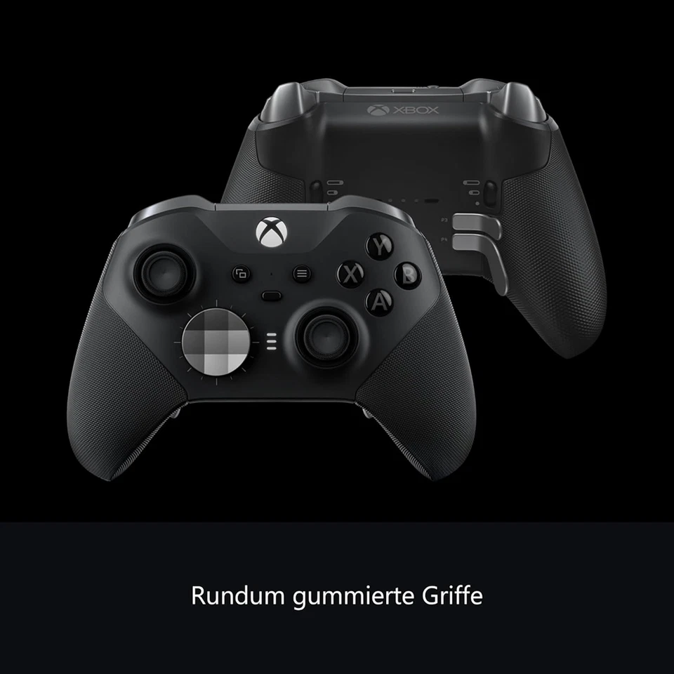Microsoft Xbox One Elite Series 2 Wireless Controller - Schwarz (FST-00003) - Bild 2 von 4