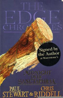 The Edge Chronicles 6: Midnight Over Sanctaphra... - Paul Stewart - SIGNED - ...