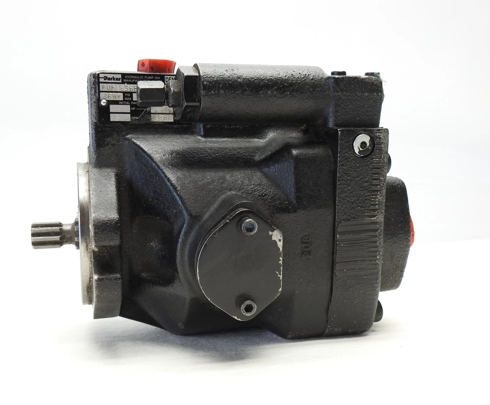 PARKER PVP1636B3R26A412 PISTON PUMP 16CC/REV 250BAR