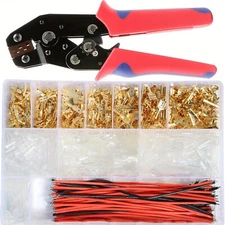 2.8/4.8/6.3mm Female Male Spade Crimp Connectors Electrical Lugs Terminal