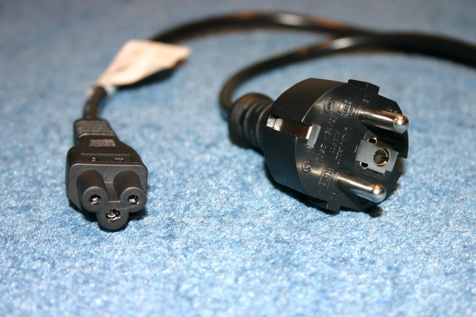 VOLEX Mains Dell Power Lead Cable European EURO EU Schuko IEC C5 Mickey Mouse - Image 4 of 4