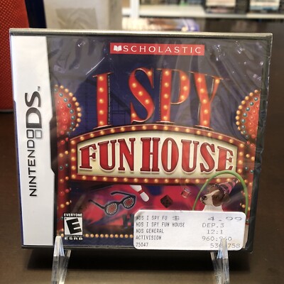I Spy: Fun House (Nintendo DS, 2006) Brand New Factory Sealed scholastic