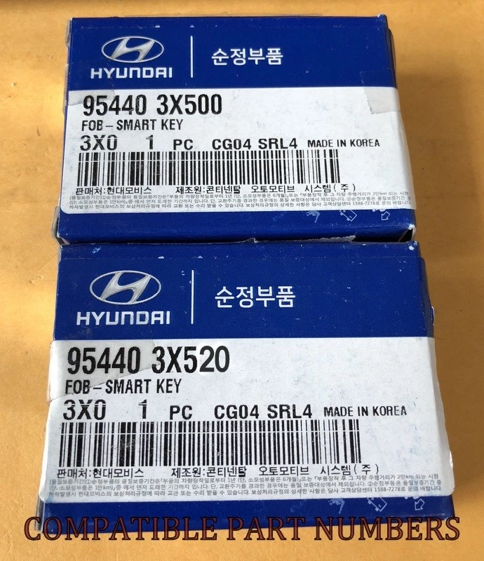 NUEVO OEM 13 14 15 16 HYUNDAI ELANTRA LLAVE INTELIGENTE PROXIMIDAD CONTROL REMOTO TRANSMISOR Foto 2 de 4