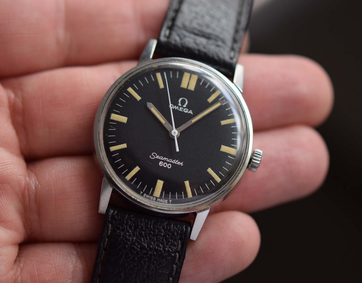 1966 Omega Seamaster 600 Military Dial UK