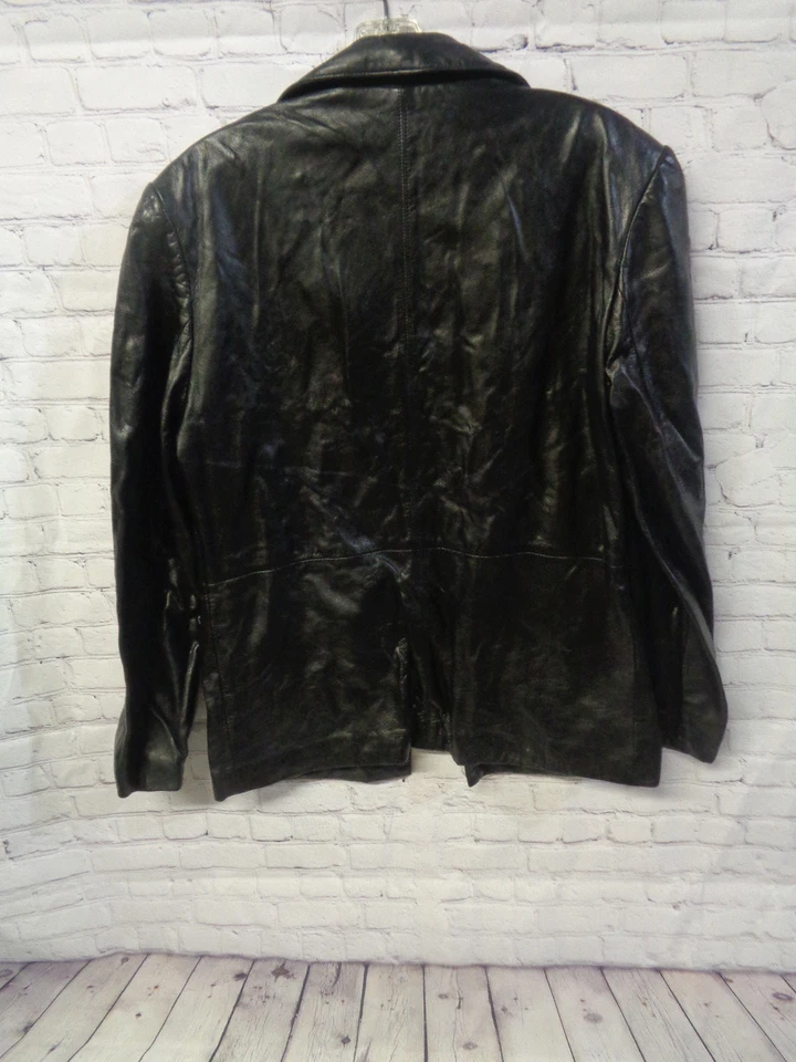 // ! Chaqueta para mujer Isda & Co de cuero genuino talla S Foto 3 de 4