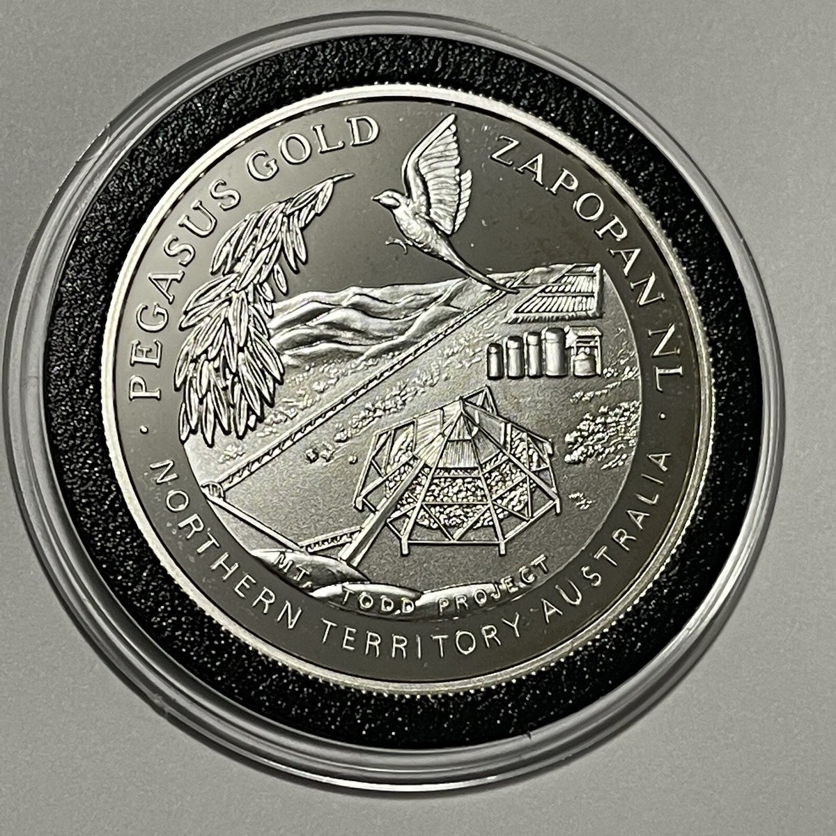 1994 Pegasus Zapopan Australia Proof Coin 1 Troy Oz .999 Fine