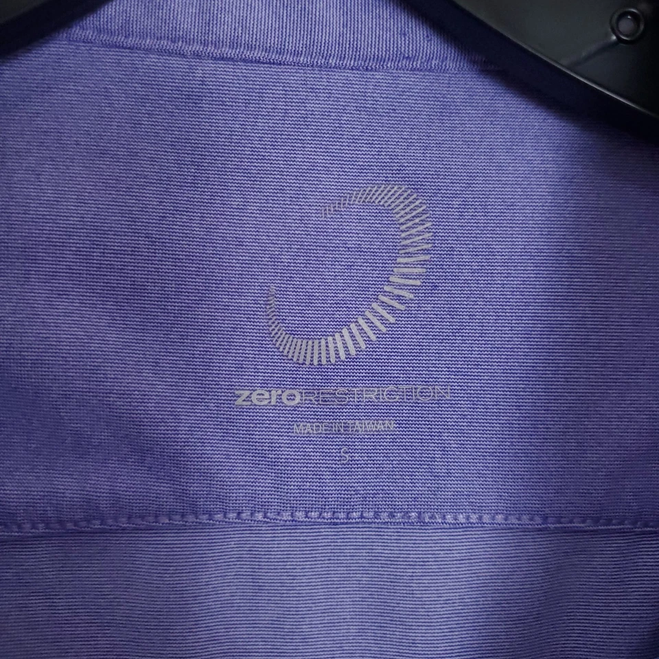 Zero Restriction Vest Womens Small 1/4 Zip Performance Golf Wheels Up Solid S - Image 4 of 4