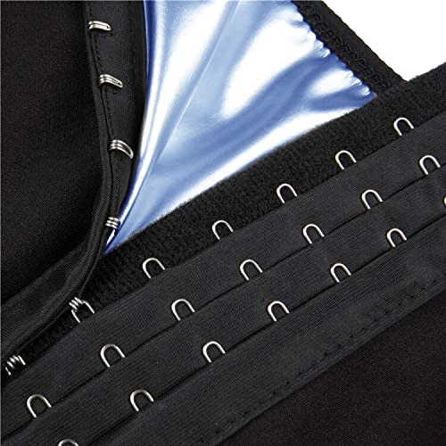 Männer Fettverbrennung Schweiß Sauna Hose Shorts Body Shaper Taille Trainer Gewichtsverlust - Bild 19 von 19