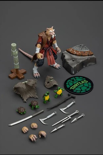JOYTOY 1/18 TMNT SPLINTER APRIL ONEIL New instock - Picture 25 of 27