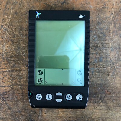 Handspring Visor Prism Metallic Cobalt Portable PDA Organizer Stylus Palm Pilot