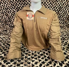 NEW Tippmann Tactical TDU Paintball Jersey - Tan - Large