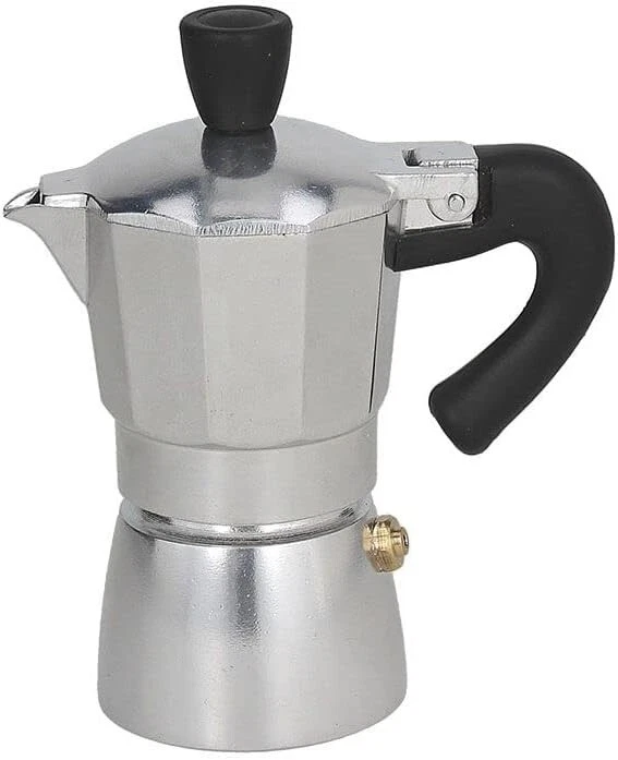 Caffettiera Moka Caffè Espresso TOGNANA Mezza 0,5 Tazza 1/2 in Alluminio NUOVO