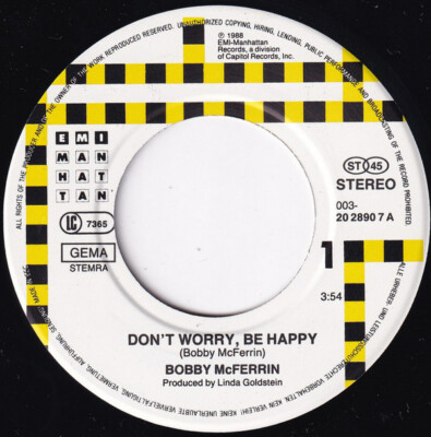 Bobby McFerrin - Don't Worry, Be Happy (7