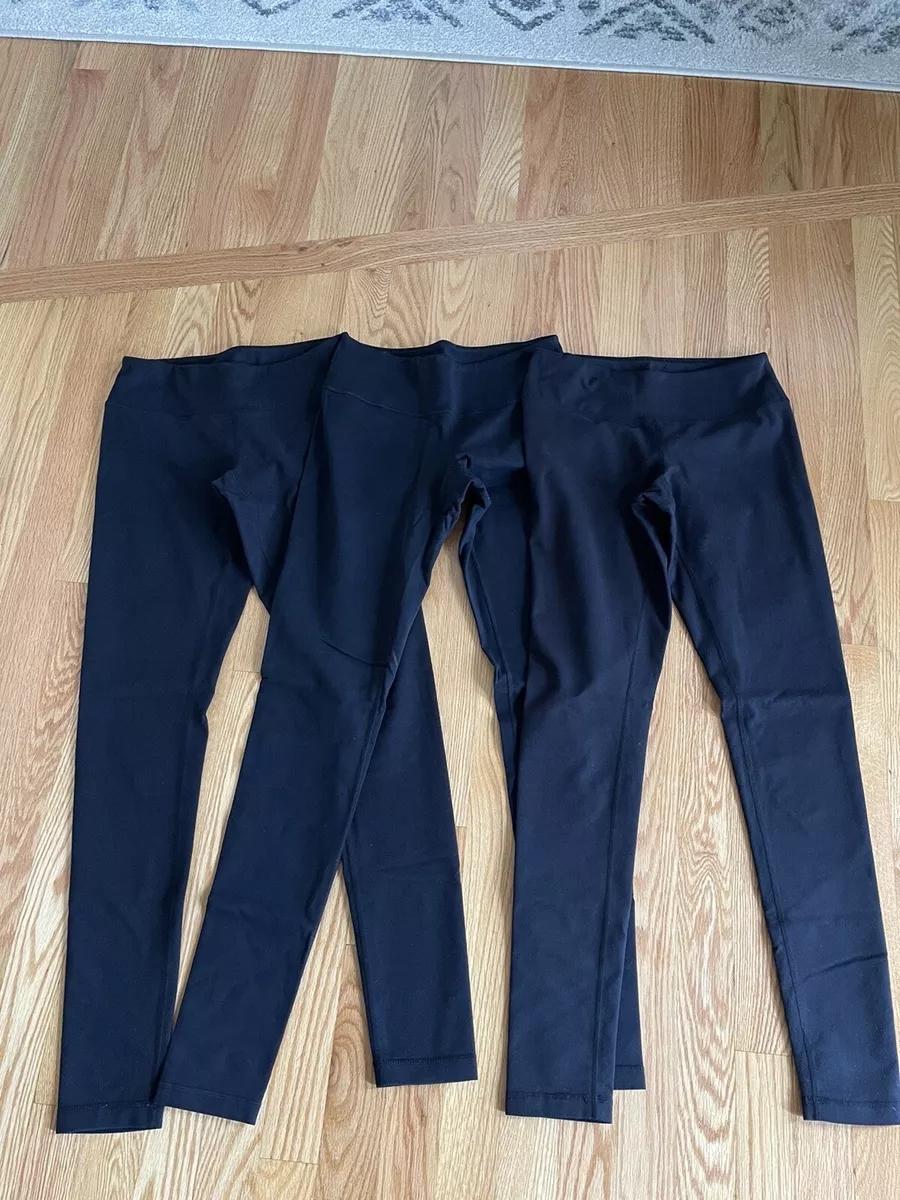 Zella Live In Mid Rise Leggings Lot of 3 Extra Small XS Black