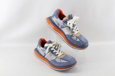 Deckers X Lab Blue Orange Running Sneakers 1123973 US Women s Size 9.5 Men's 8.5
