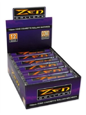 Display 12x ZEN CONE Drehmaschine King Size normale konisch  Drehen Wickler