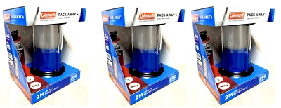 3x Coleman PACK-AWAY+ 250 LED Laterne Lampe Camping Outdoor Leuchte Zelt Garten - Bild 1 von 4