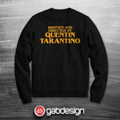 Felpa nera Tarantino Directed