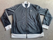 UMBRO Bomber Stykle TRACKSUIT Top Jacket XXL Extra Large x2 Dark GREY Retro