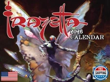 Frank Frazetta Calendar 2026 Fantasy Art Monthly Wall Calender 12 Month | Ame