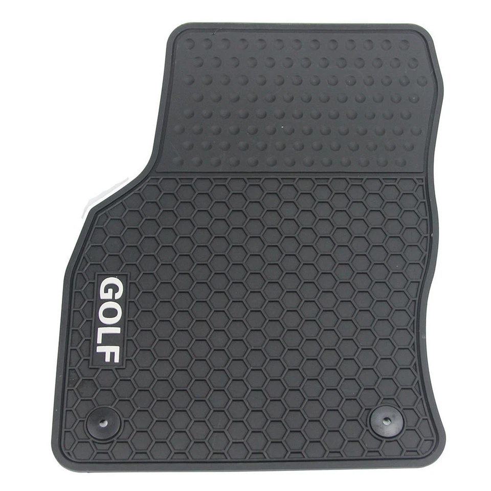 Latex Rubber Car Floor Mats Tailored Made VW Volkswagen Golf MK7 MK8 2013 - 2025 - image 2 of 3