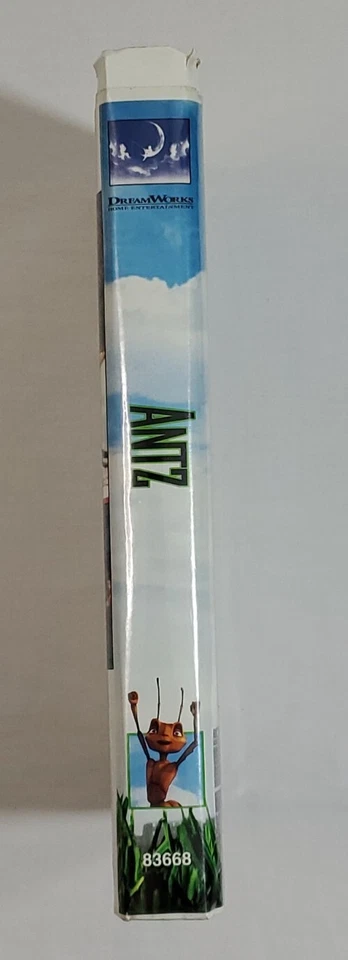 VHS VCR Tape Antz 83 minute Movie 1998 Video Woody Allen Z Ant - Image 4 of 4