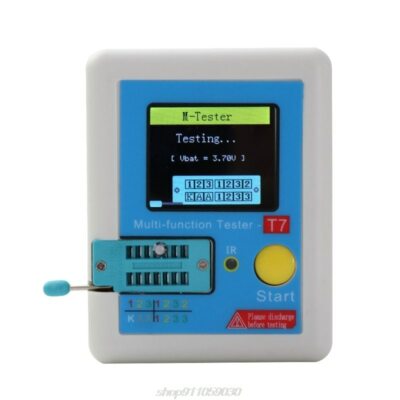 LCR-T7 Transistor Tester TFT Diode Triode Kapazitätsmesser LCR ESR Meter J25 21