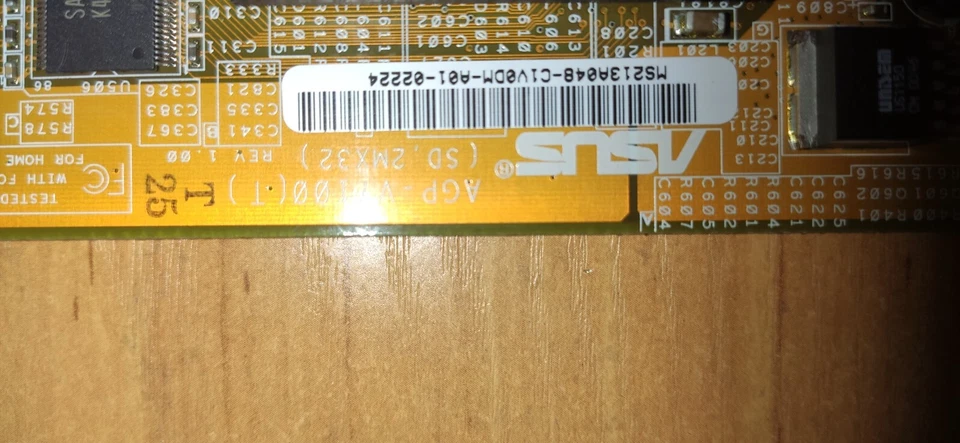 ASUS AGP-V7100 (T) NVidia GeForce2 MX 32MB  graphics card Tested - Image 4 of 4