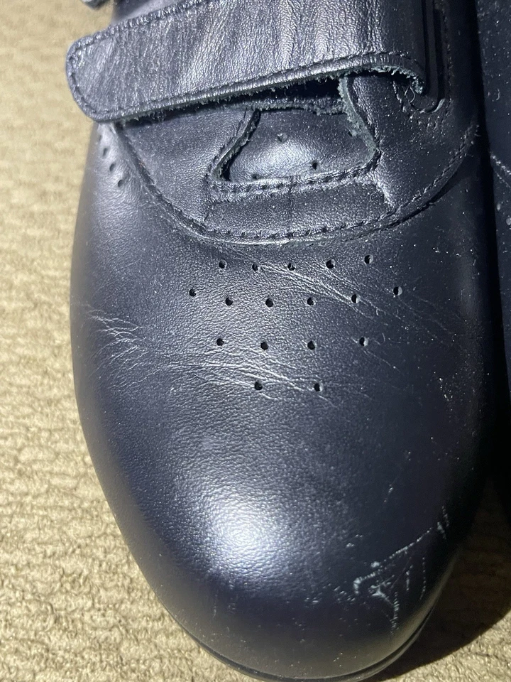 Womens SAS Me Too Walking Shoes Sz 7.5 WWW Triple Wide Black Leather - Изображение 3 из 4