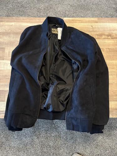 Classyak. Medium. Suede Bomber Jacket