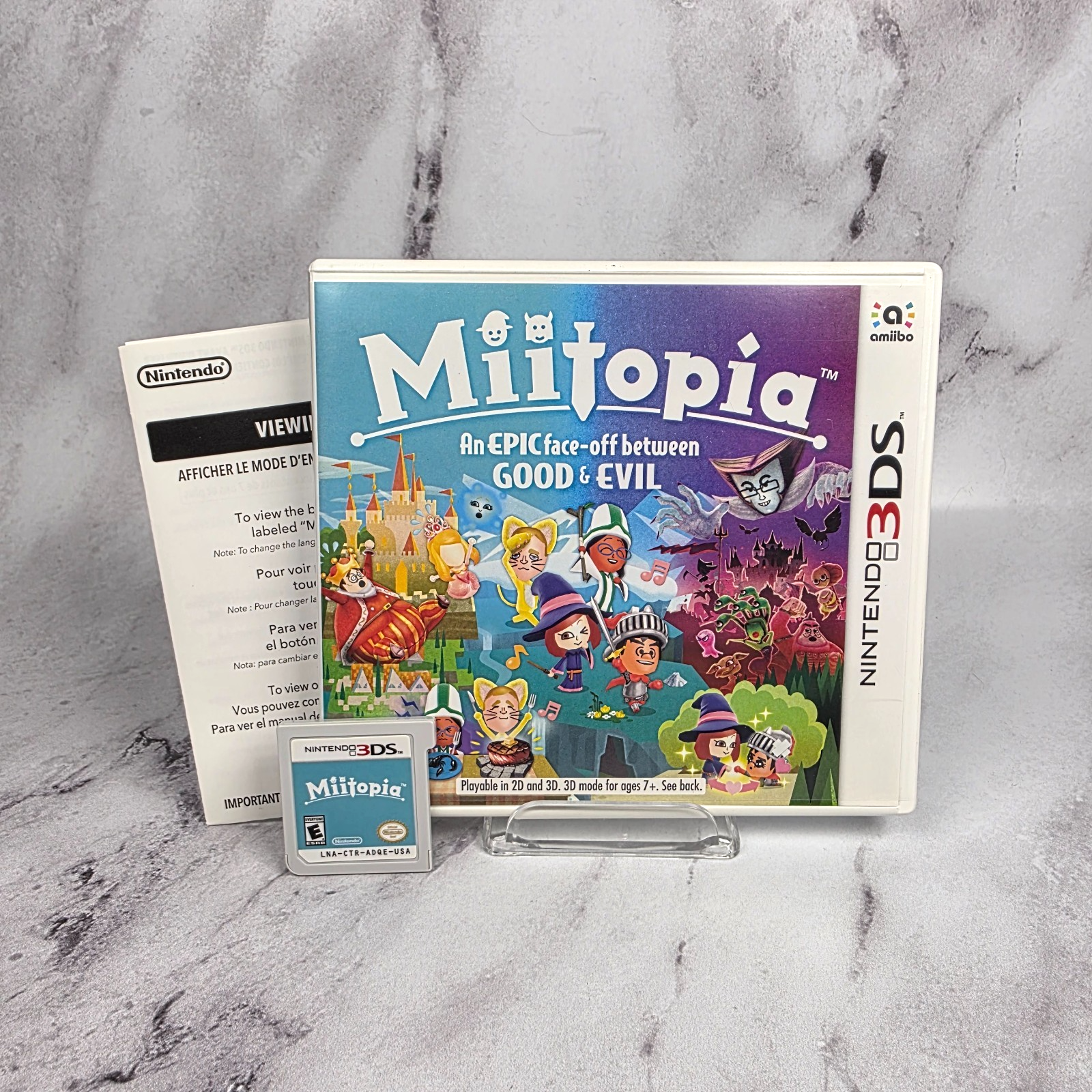 Miitopia Nintendo 3DS Complete in Box
