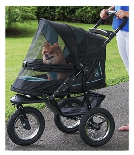 Pet Gear No-Zip NV Pet Stroller for Cats/Dogs, Zipperless Entry, Easy One-Han...