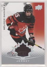 2021 Upper Deck Team Canada Juniors Jersey Melodie Daoust #54 0is9