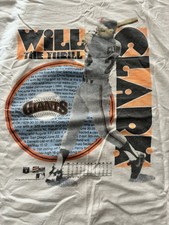 Will Clark Vintage T- Shirt Size XL 1991. Will The Thrill San Francisco Giants.
