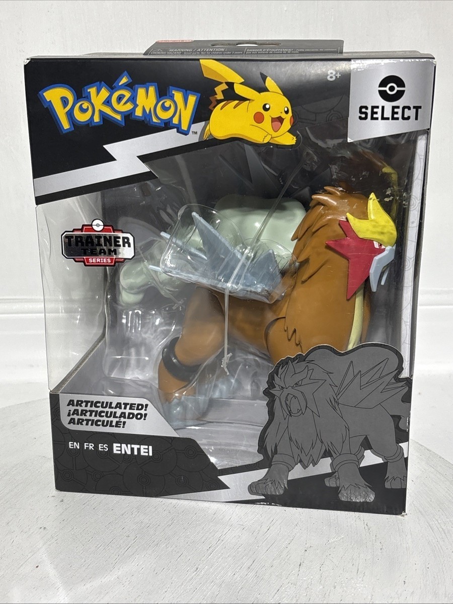 Pokemon Select Trainer Team Series 7 Articulated ENTEI Action Figure New SEALED