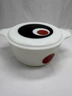 Vintage Pyrex Ltd Release In 1971 #475 Moon Deco 2.5 Quart Casserole Dish & Lid
