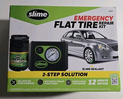 #ad #ad Slime 50138 Emergency Flat Tire Repair Kit 2 Step Solution $29.33