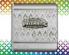 TheUnluckyCollector - Prismatic Evolutions Vault X Binder | SEALED | Ships Fast