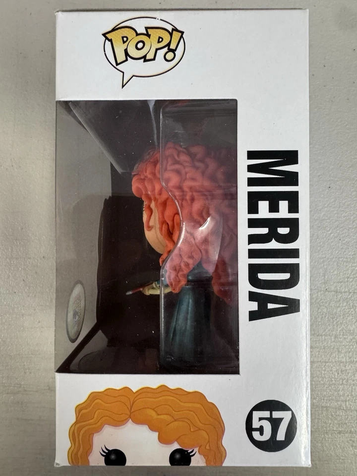 Mérida (Metálico) 57 ~ Disney: Brave ~ Vinilo Funko Pop ~ 480 PIEZAS + ESTUCHE RÍGIDO Foto 4 de 4