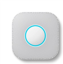 Google Nest 2nd Gen Protect Smoke and Carbon Monoxide Alarm Detector with...