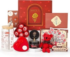 Valentine's Day Gift Set for Women Gift Basket for Her,Gifts Box for Girlfriend